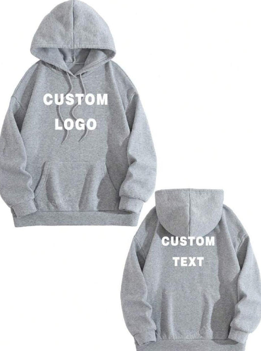 Customizable Christmas Slogan Hoodie